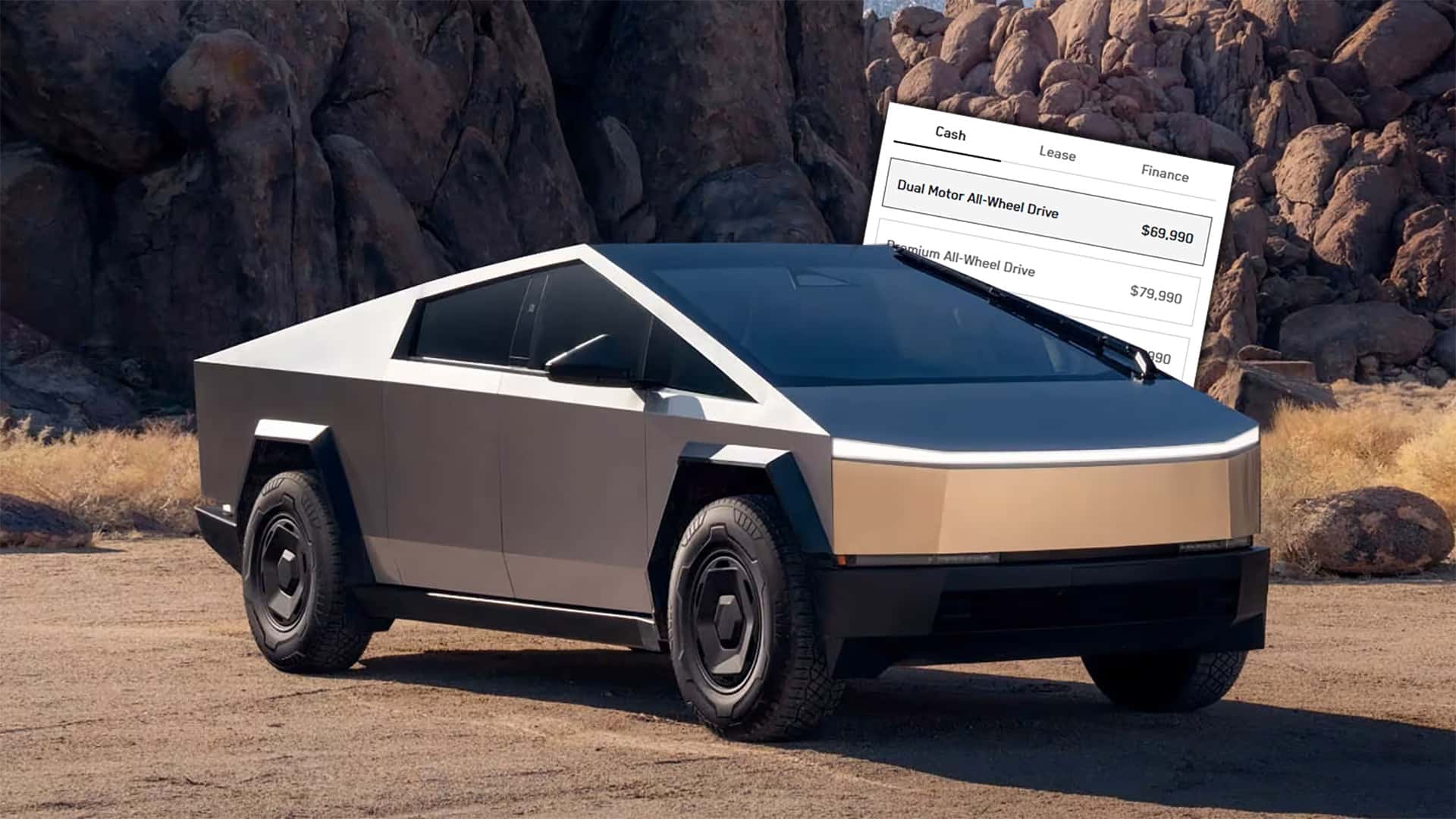 Tesla Cybertruck: Найдешевший варіант зростає в ціні