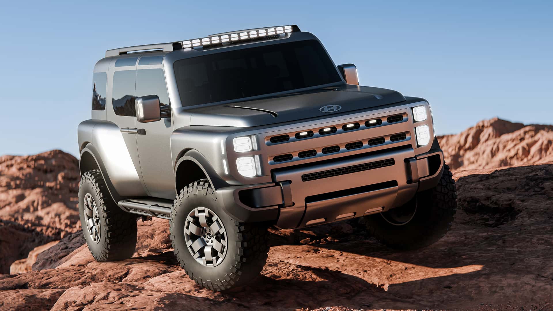 Hyundai представляє концепт-пікап з рамною конструкцією Boulder