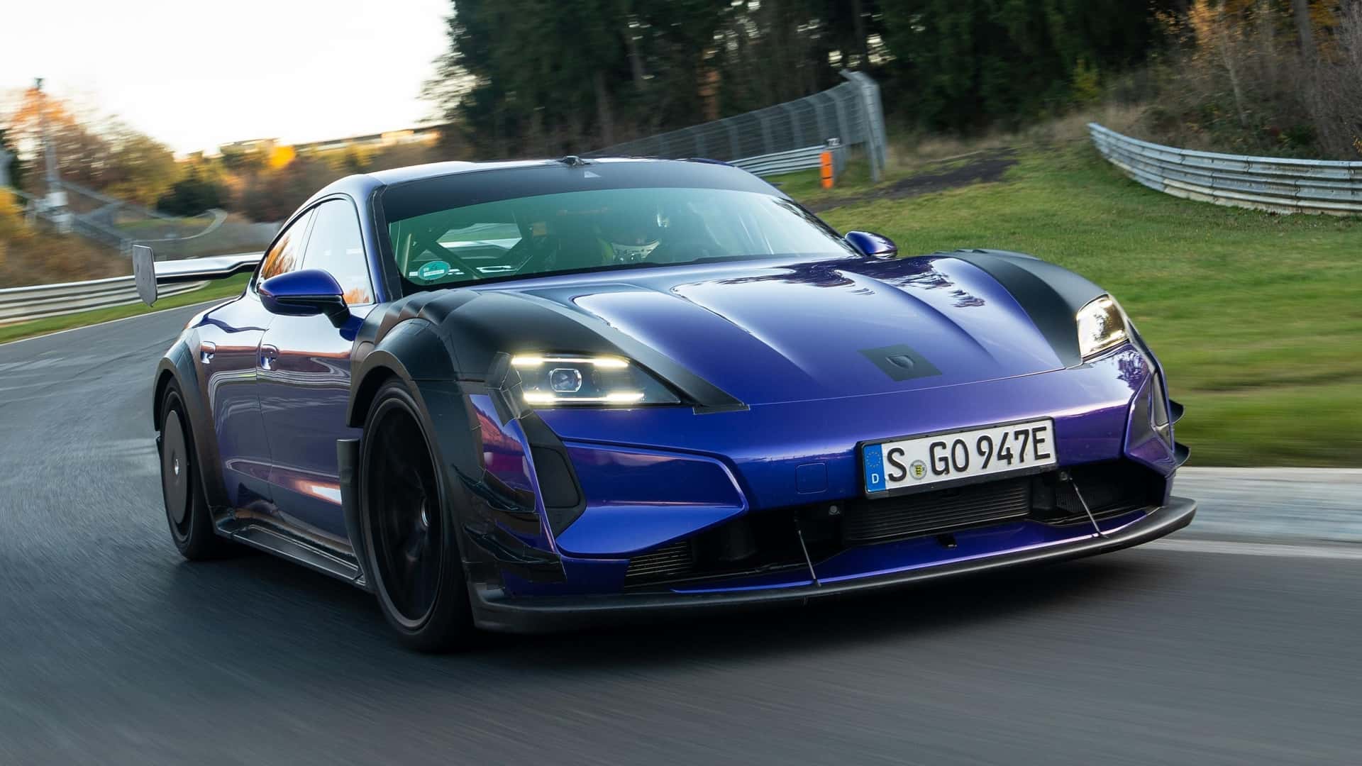 Porsche Taycan Turbo GT Breaks Nürburgring Record
