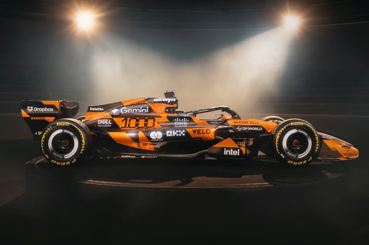 McLaren святкує 1000-й Гран-прі Формули-1 у Монако з особливим кольором автомобіля