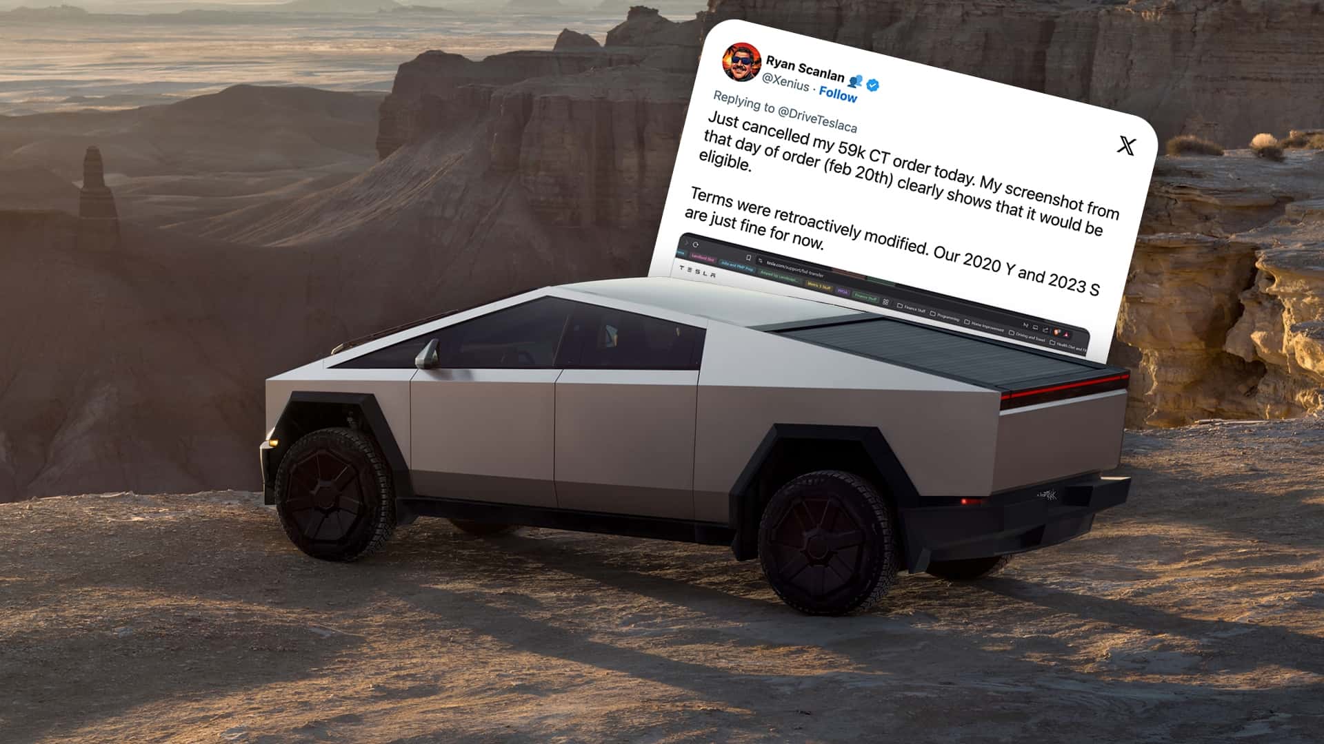 Tesla не дозволить покупцям Cybertruck передати FSD без додаткових витрат у 20 тисяч доларів