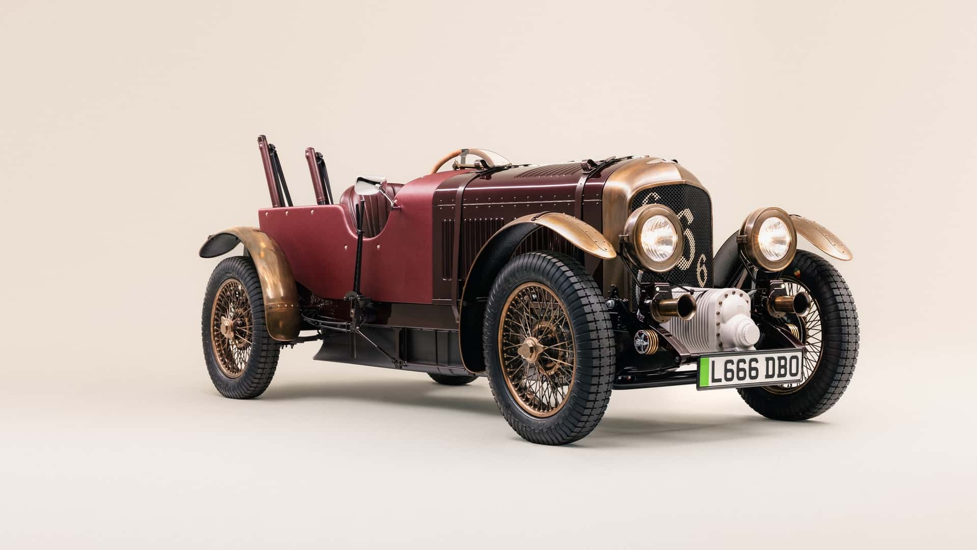 Unique Electric Bentley at 85 Percent Scale