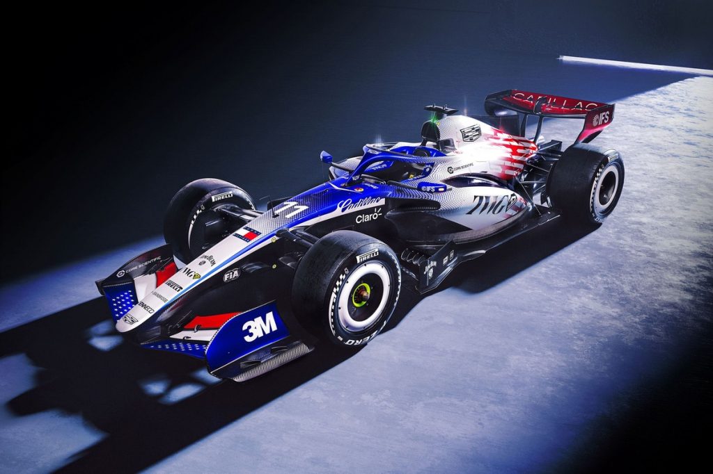 Cadillac святкує 250 років американської незалежності у British GP кольорах