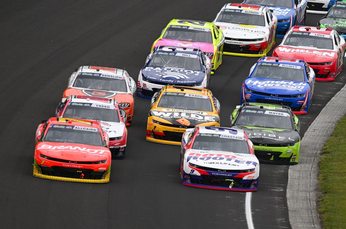 Історія фінішів 1-2-3-4 у NASCAR