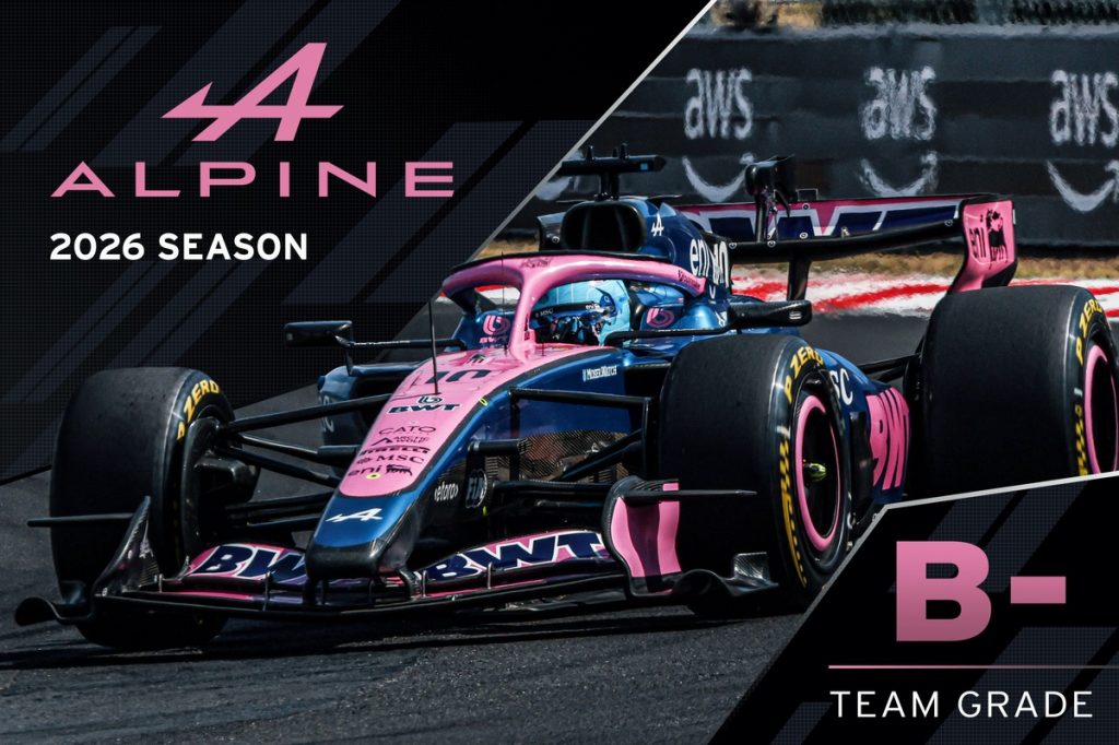 Оцінка середини сезону F1 2026: Alpine досягає успіхів, але не може утримати динаміку