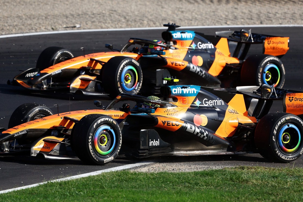 McLaren обговорює гонку між Ландо Норрісом та Оскаром Піастрі після Гран-прі Італії