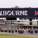 Початкова сітка MotoGP Australian GP з чотирма гонщиками, що вибули з гонки на Філліп-Айленді