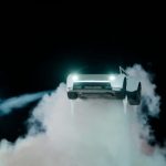 Tesla Roadster Shows Off Incredible Stunt